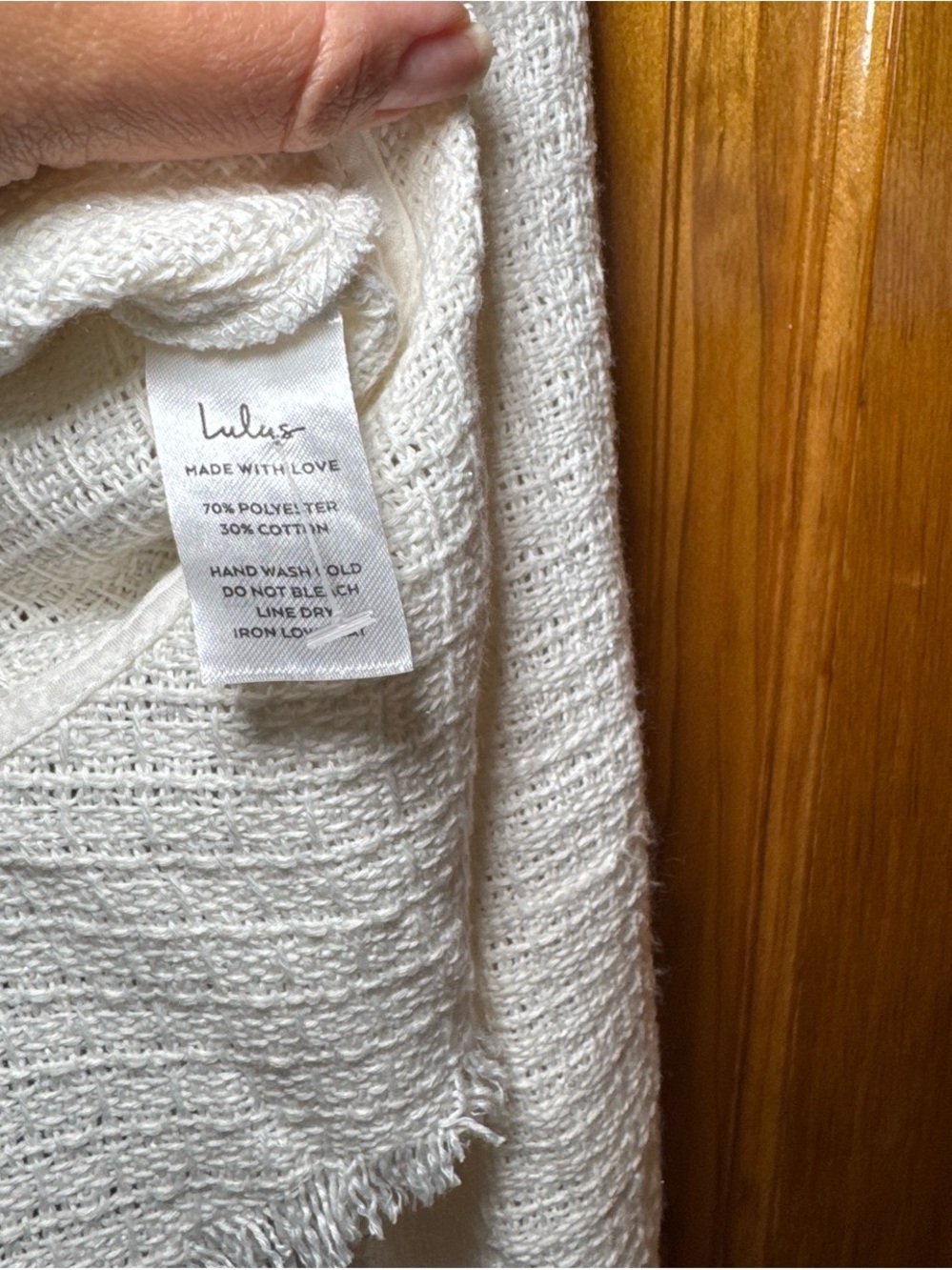 Ivory Ruffled Tweed Jacket - Picture 4 of 6